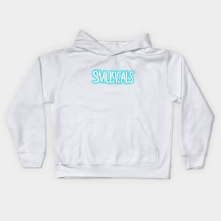 Simusicals Logo Glowing Kids Hoodie